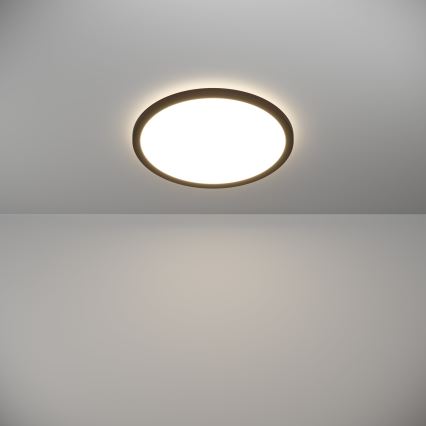 Eglo - LED Laevalgusti vannituppa LED/18,5W/230V 2700K/4000K/6500K d. 38,9 cm IP44 must