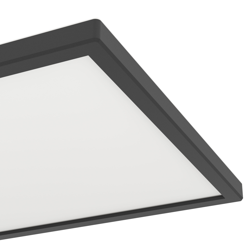 Eglo - LED Laevalgusti vannituppa LED/13,4W/230V 2700/4000/6500K 29x29 cm IP44 must