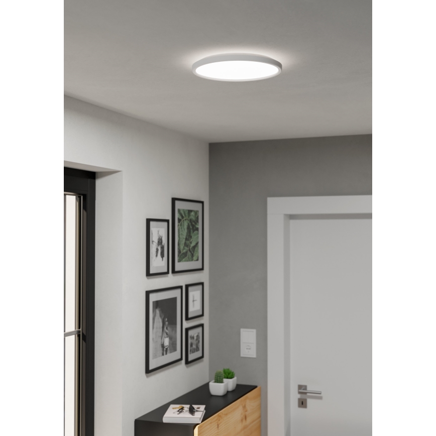 Eglo - LED Laevalgusti vannituppa LED/13,9W/230V 2700/4000/6500K d. 30 cm IP44 valge