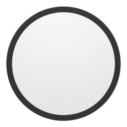 Eglo - LED Hämardatav laevalgusti vannituppa LED/18,5W/230V 2700-6500K d. 38,9 cm IP44 must + kaugjuhtimispult