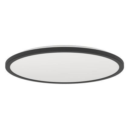 Eglo - LED Hämardatav laevalgusti vannituppa LED/16,8W/230V 2700-6500K d. 50 cm IP44 must + kaugjuhtimispult