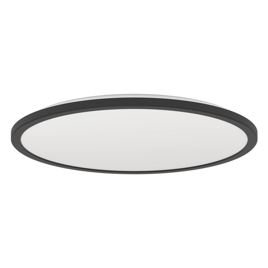 Eglo - LED Hämardatav laevalgusti vannituppa LED/16,8W/230V 2700-6500K d. 50 cm IP44 must + kaugjuhtimispult