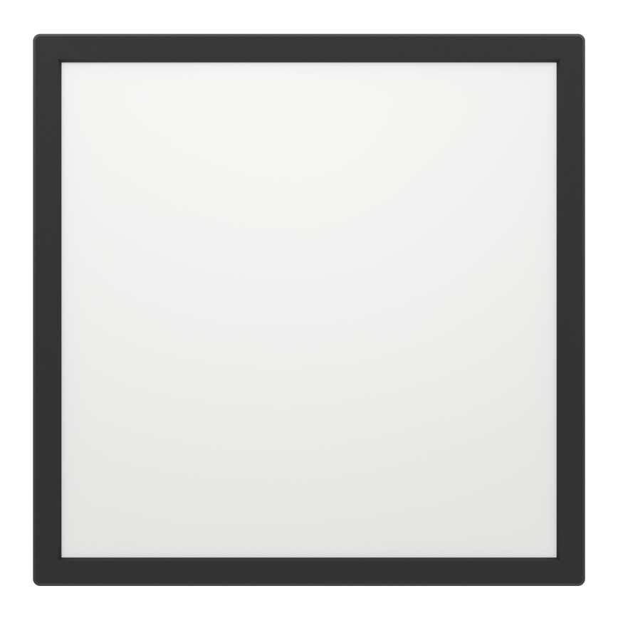 Eglo - LED Hämardatav laevalgusti vannituppa LED/17,6W/230V 2700-6500K 39x39 cm IP44 must + kaugjuhtimispult