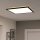 Eglo 901457 - LED Hämardatav laevalgusti vannituppa LED/17W/230V 2700-6500K 50x50 cm IP44 must + kaugjuhtimispult