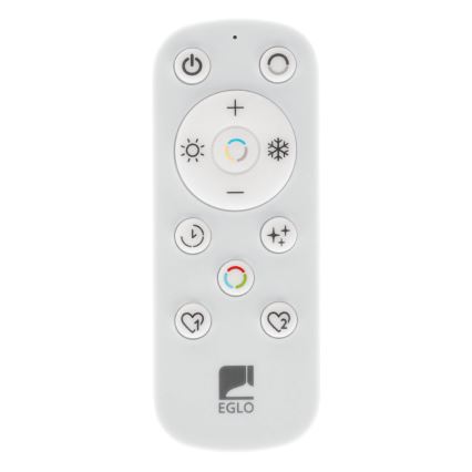 Eglo - LED Hämardatav laevalgusti vannituppa LED/17,6W/230V 2700-6500K 39x39 cm IP44 valge + kaugjuhtimispult
