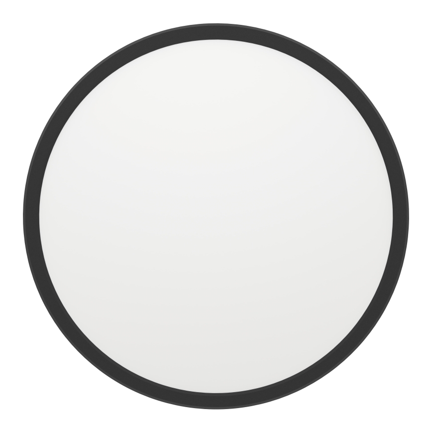 Eglo - LED RGBW Hämardatav laevalgusti vannituppa LED/13,9W/230V 2700-6500K d. 30 cm IP44 must ZigBee