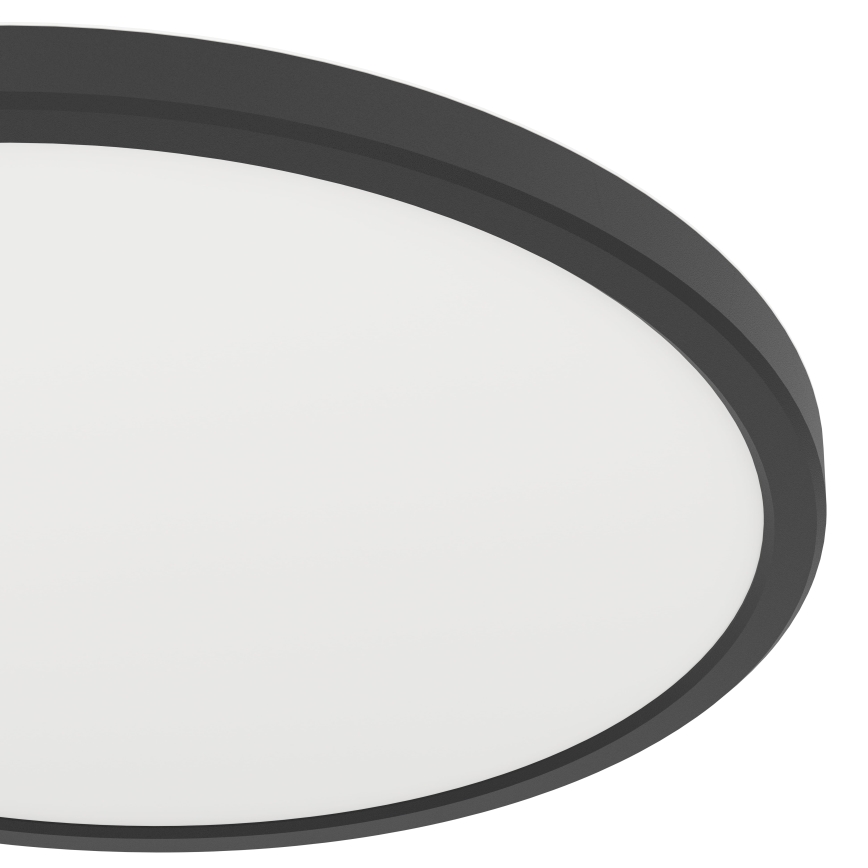 Eglo - LED RGBW Hämardatav laevalgusti vannituppa LED/13,9W/230V 2700-6500K d. 30 cm IP44 must ZigBee