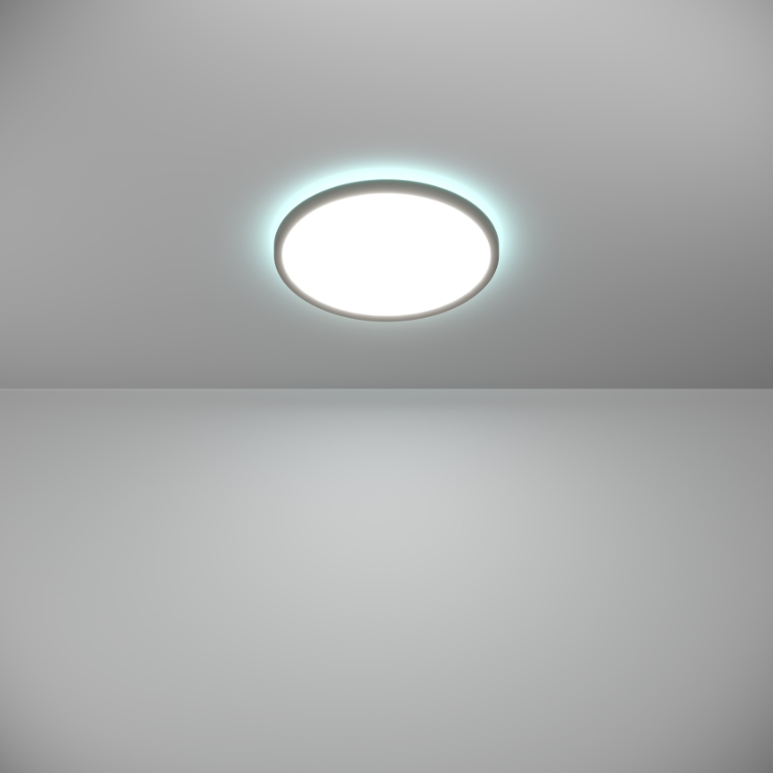 Eglo - LED RGBW Hämardatav laevalgusti vannituppa LED/13,9W/230V 2700-6500K d. 30 cm IP44 must ZigBee