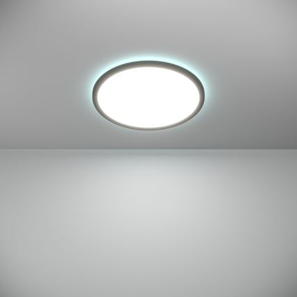 Eglo - LED RGBW Hämardatav laevalgusti vannituppa LED/18,5W/230V 2700-6500K pr.38,9cm IP44 must ZigBee