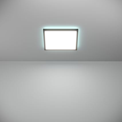 Eglo - LED RGBW Hämardatav laevalgusti vannituppa LED/13,4W/230V 2700-6500K 29x29 cm IP44 must