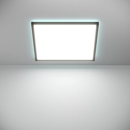 Eglo - LED RGBW Hämardatav laevalgusti vannituppa LED/17W/230V 2700-6500K 50x50cm IP44 must ZigBee