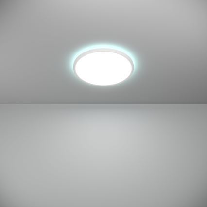 Eglo - LED RGBW Hämardatav laevalgusti vannituppa LED/13,9W/230V 2700-6500K d. 30 cm IP44 valge ZigBee