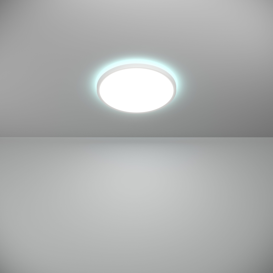 Eglo - LED RGBW Hämardatav laevalgusti vannituppa LED/13,9W/230V 2700-6500K d. 30 cm IP44 valge ZigBee