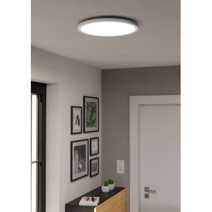 Eglo - LED RGBW Hämardatav laevalgusti vannituppa LED/18,5W/230V 2700-6500K d. 38,9cm IP44 valge ZigBee