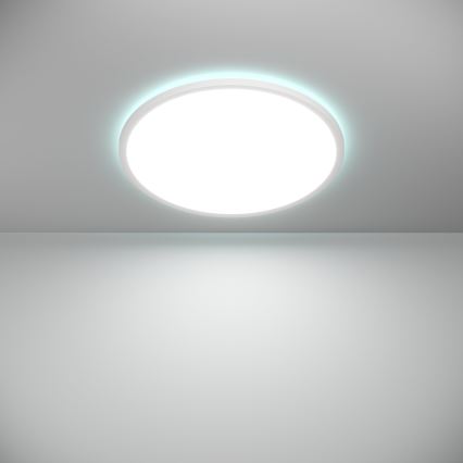 Eglo - LED RGBW Hämardatav laevalgusti vannituppa LED/16,8W/230V 2700-6500K d. 50 cm IP44 valge ZigBee