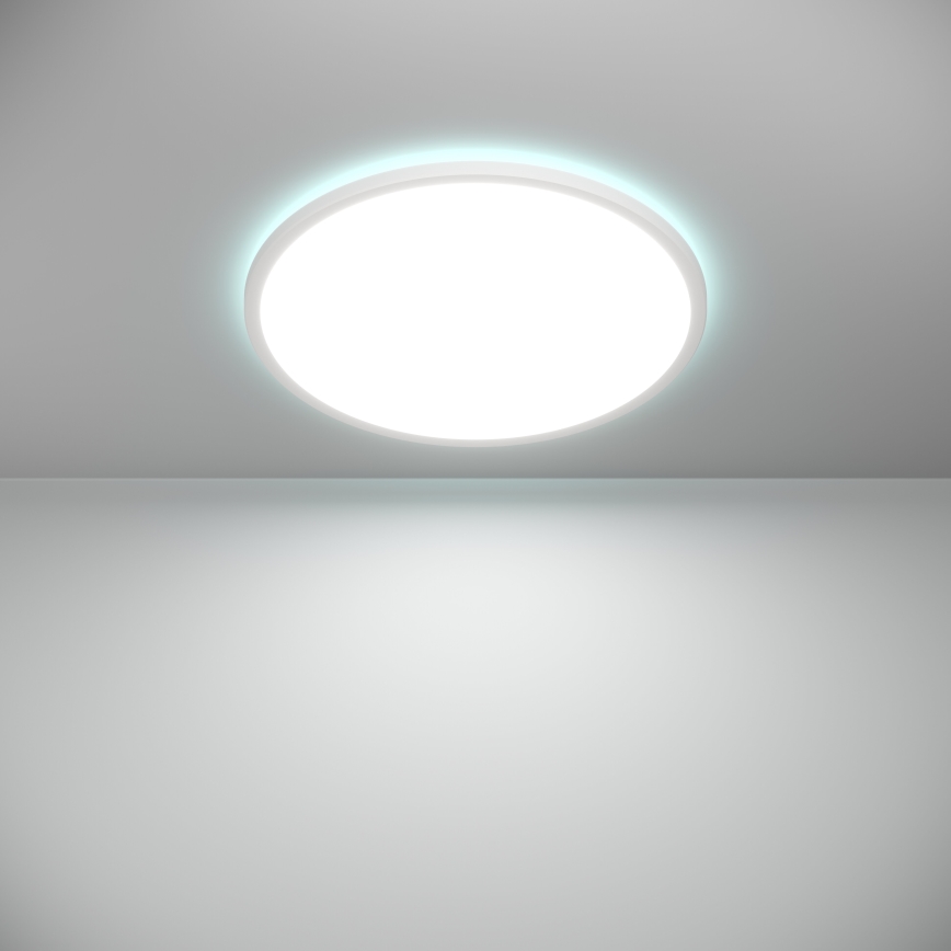 Eglo - LED RGBW Hämardatav laevalgusti vannituppa LED/16,8W/230V 2700-6500K d. 50 cm IP44 valge ZigBee