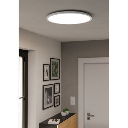 Eglo - LED RGBW Hämardatav laevalgusti vannituppa LED/16,8W/230V 2700-6500K d. 50 cm IP44 valge ZigBee