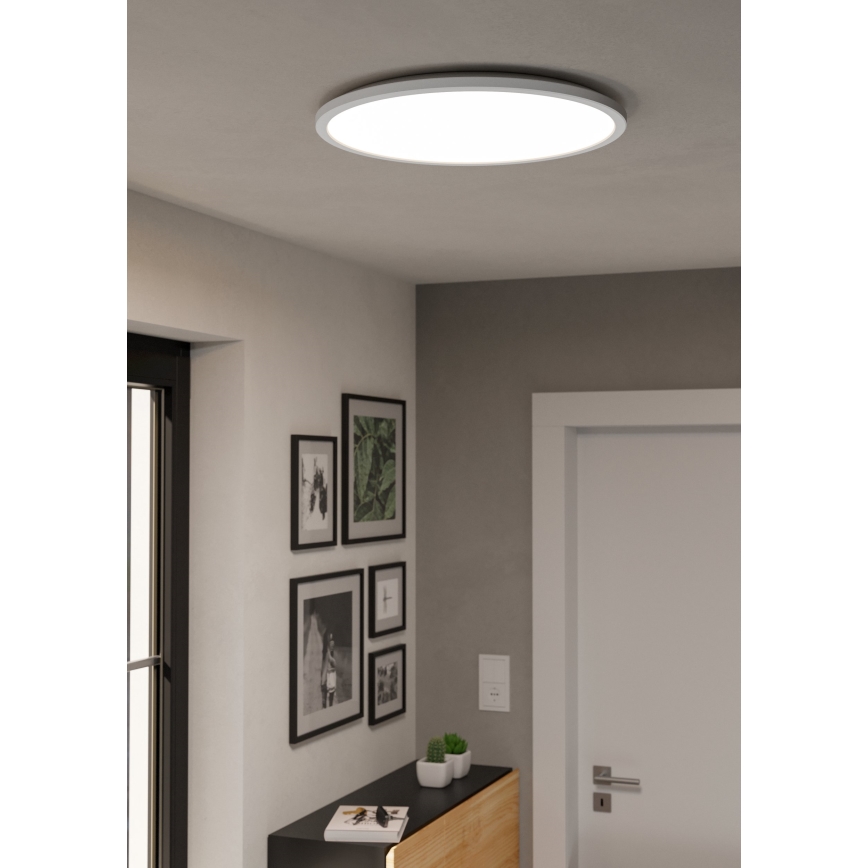 Eglo - LED RGBW Hämardatav laevalgusti vannituppa LED/16,8W/230V 2700-6500K d. 50 cm IP44 valge ZigBee