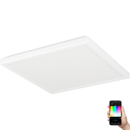 Eglo - LED RGBW Hämardatav laevalgusti vannituppa LED/13,4W/230V 2700-6500K 29x29 cm IP44 valge ZigBee
