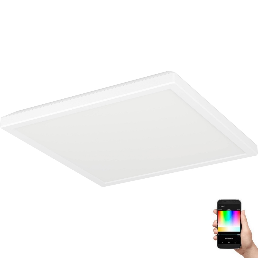 Eglo - LED RGBW Hämardatav laevalgusti vannituppa LED/13,4W/230V 2700-6500K 29x29 cm IP44 valge ZigBee