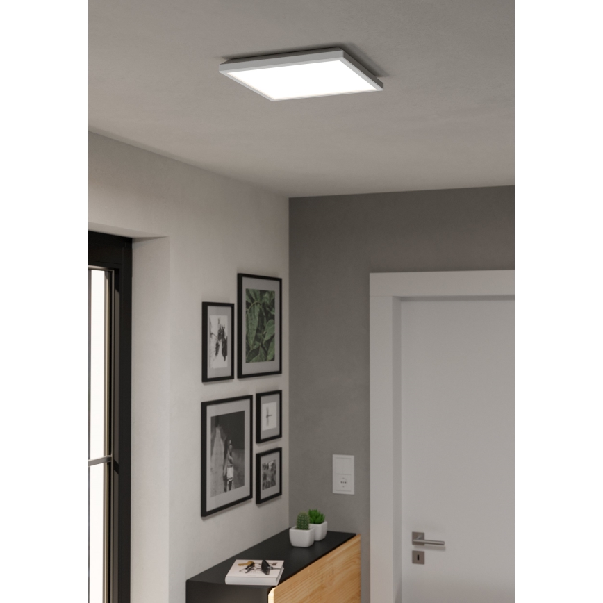 Eglo - LED RGBW Hämardatav laevalgusti vannituppa LED/13,4W/230V 2700-6500K 29x29 cm IP44 valge ZigBee