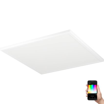 Eglo - LED RGBW Hämardatav laevalgusti vannituppa LED/17W/230V 2700-6500K 50x50 cm IP44 valge ZigBee
