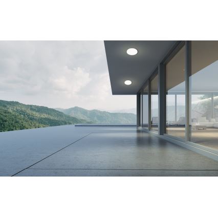 Eglo - LED vannitoa laevalgusti LED/18W/230V läbimõõt 31 cm IP54 valge