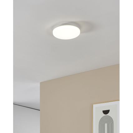 Eglo - LED vannitoa laelamp LED/16,5W/230V 2700/4000/6500K Ø 26 cm IP54 valge