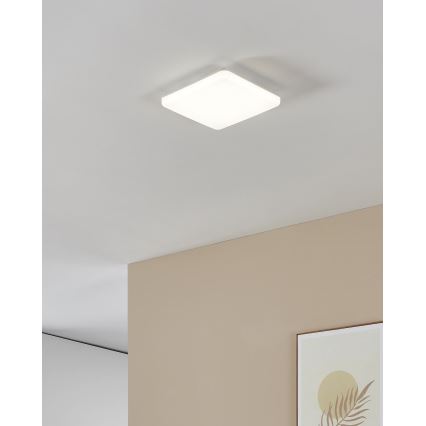 Eglo - LED vannitoa laelamp LED/16,5W/230V 2700/4000/6500K 26x26 cm IP54 valge
