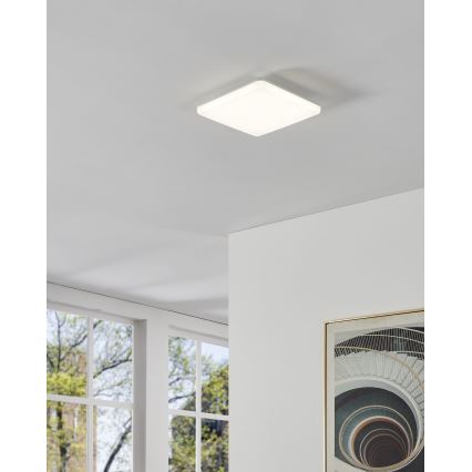 Eglo - LED vannitoa laevalgusti LED/20W/230V 2700/4000/6500K 31x31 cm IP54 valge