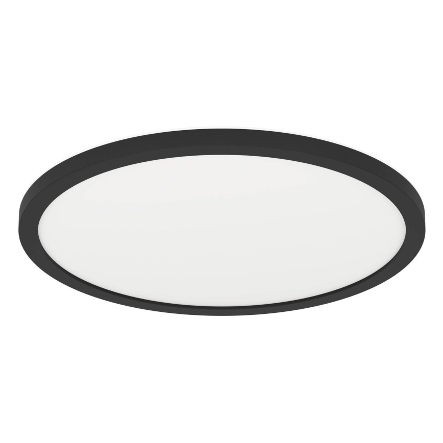 Eglo - LED-vannitoa laevalgusti LED/16,4 W/230 V Ø 30 cm IP54 must