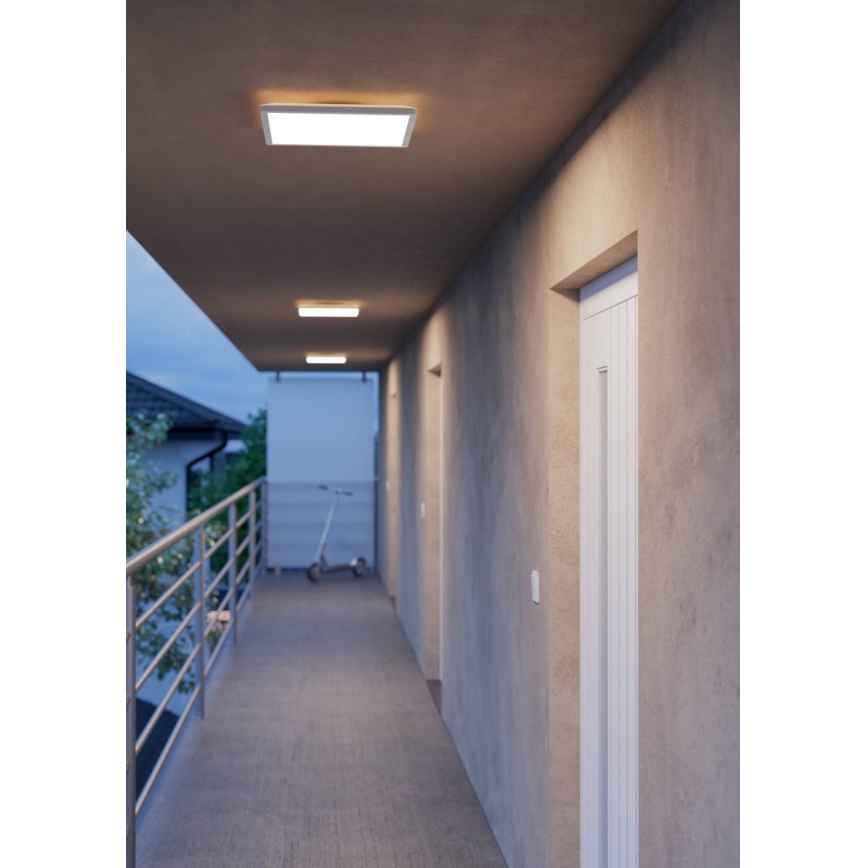 Eglo - LED vannitoa laevalgusti LED/20,2W/230V 39x39 cm IP54 valge