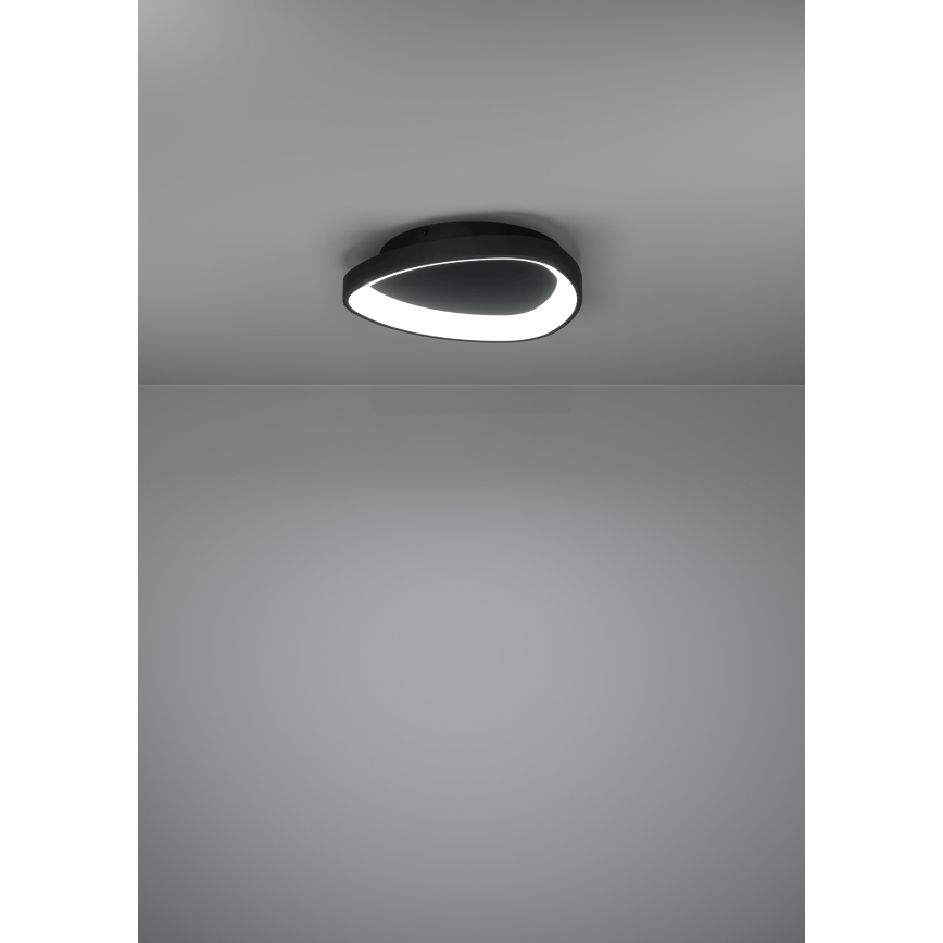 Eglo - LED Hämardatav laevalgusti LED/12W/230V 2700-6500K must + kaugjuhtimispult