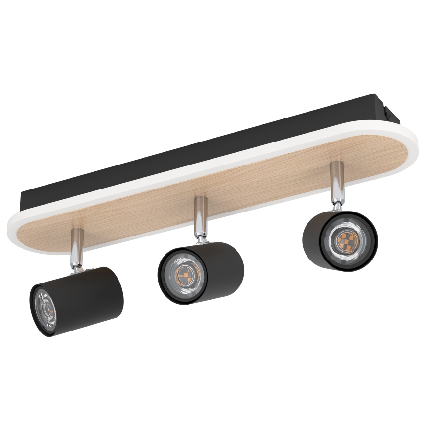 Eglo - LED-punktvalgusti LED/20W/230V pruun/must