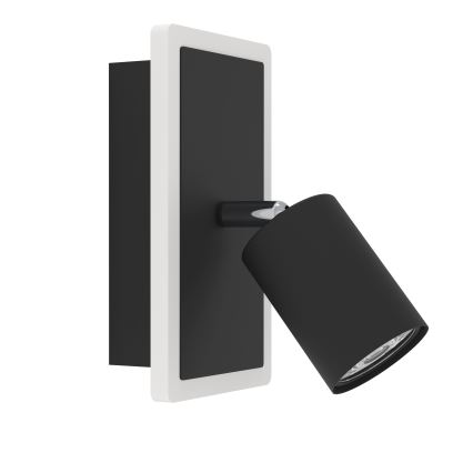 Eglo - seinale kinnitatav LED-spottvalgusti LED/7W/230V must