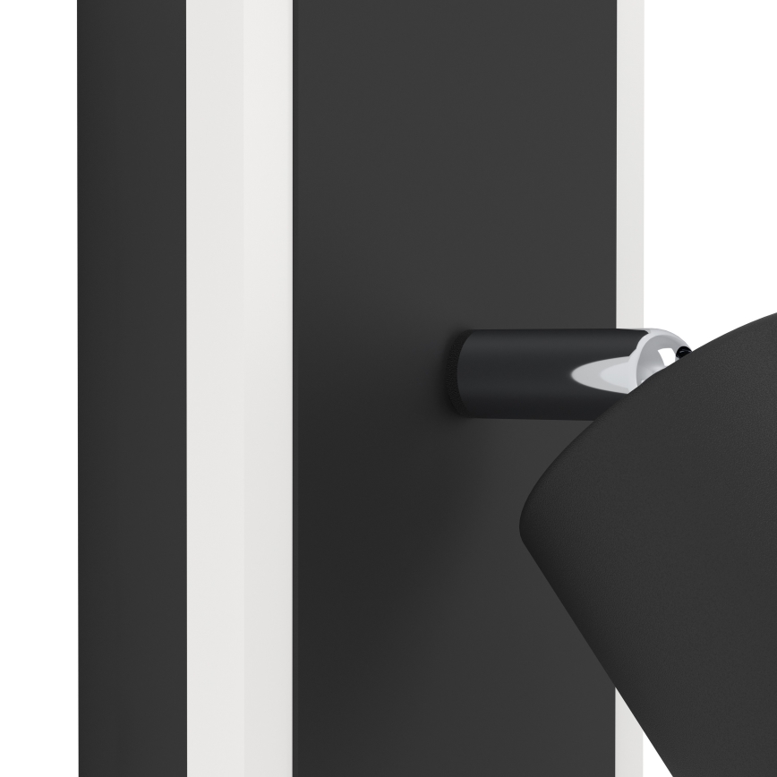 Eglo - seinale kinnitatav LED-spottvalgusti LED/7W/230V must