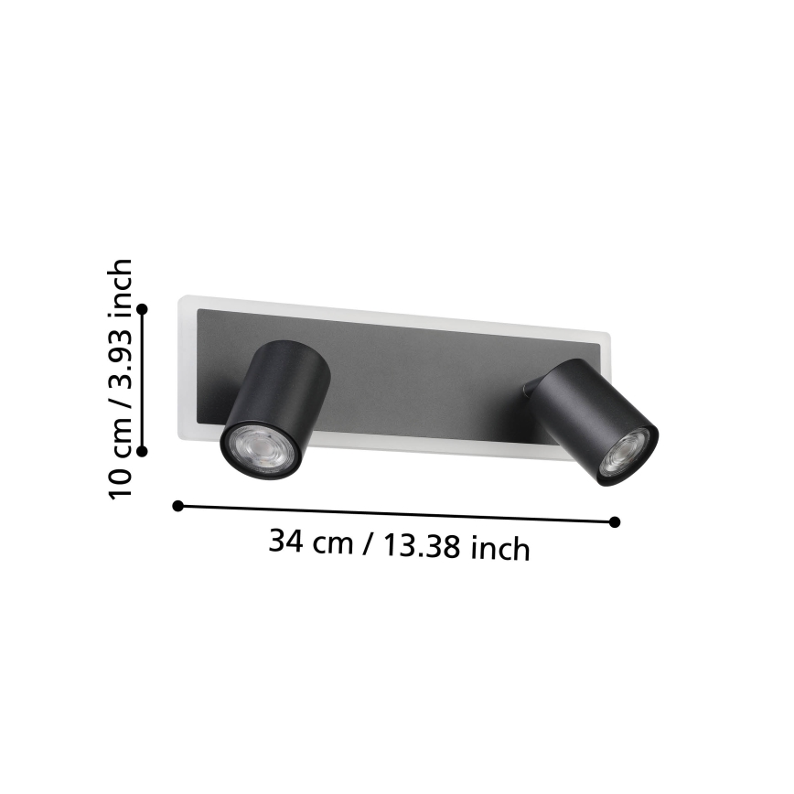 Eglo - LED suunavalgusti LED/12W/230V must