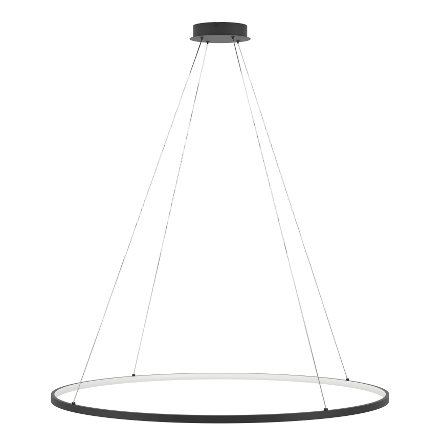 Eglo - LED Hämardatav lühter LED/40W/230V 2700-6500K must + kaugjuhtimispult