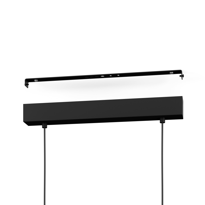 Eglo - LED Hämardatav lühter 2xLED/12,5W/230V+1xLED/15,5W 3000K beež/must