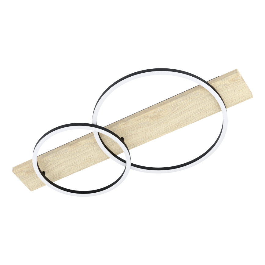 Eglo - LED Laevalgusti 2xLED/12W/230V 3000K beež/must