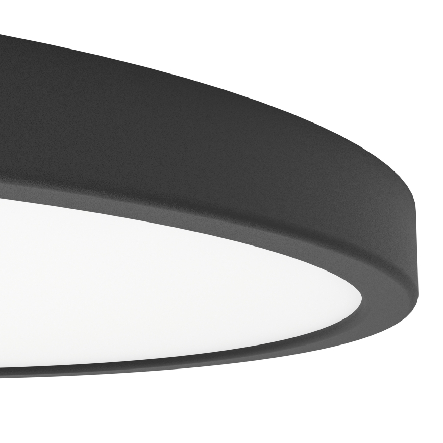 Eglo - LED RGBW hämardatav vannitoa laelamp LED/17,5W/230V 2700-6500K läbimõõt 38,9 cm IP44 must