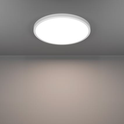 Eglo - LED RGBW hämardatav vannitoa laelamp LED/17,5W/230V 2700-6500K läbimõõt 38,9 cm IP44 valge