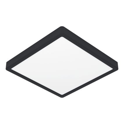 Eglo - LED RGBW hämardatav vannitoa laelamp LED/17,8W/230V 2700-6500K 39x39 cm IP44 must