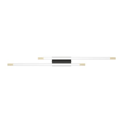 Eglo - LED Hämardatav laevalgusti 2xLED/10W/230V 3000K must/beež