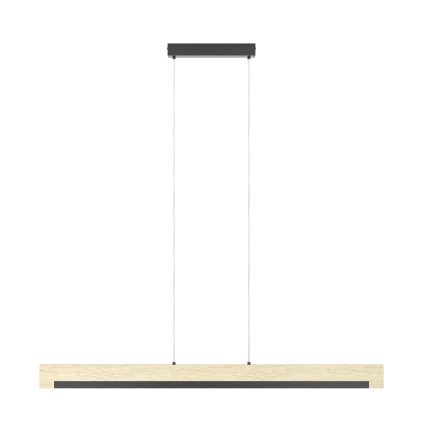 Eglo - LED Hämardatav lühter LED/25,5W/230V 3000K must/beež