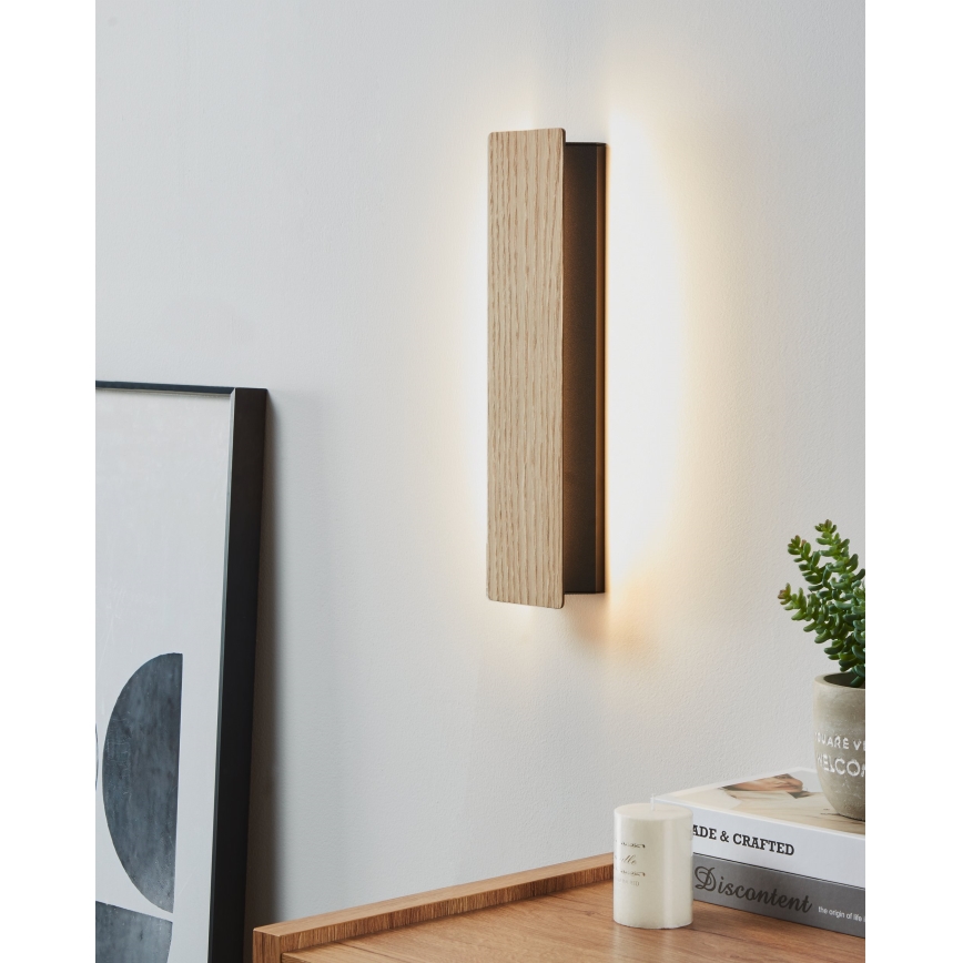 Eglo - LED Seinavalgusti LED/12W/230V 3000K pruun