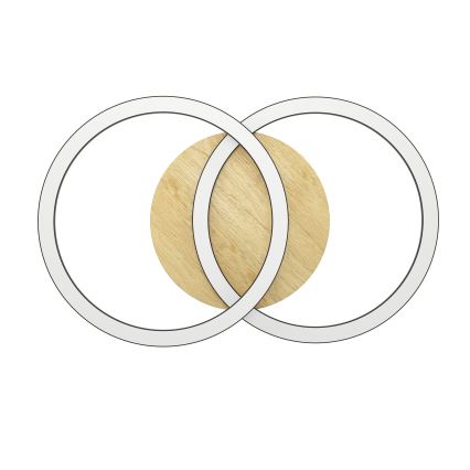 Eglo - LED Hämardatav laevalgusti 2xLED/16W/230V 2700-6500K beež/must ZigBee