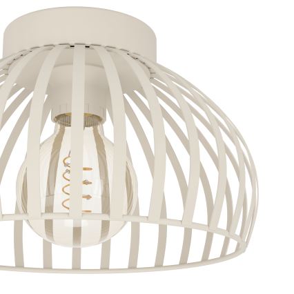 Eglo - Laevalgusti 1xE27/40W/230V d. 28 cm kreemikas