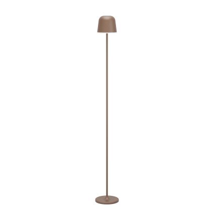 Eglo - LED Hämardatav väli laetav põrandalamp LED/4,3W/230V 2400/3000/4000K IP54 pruun