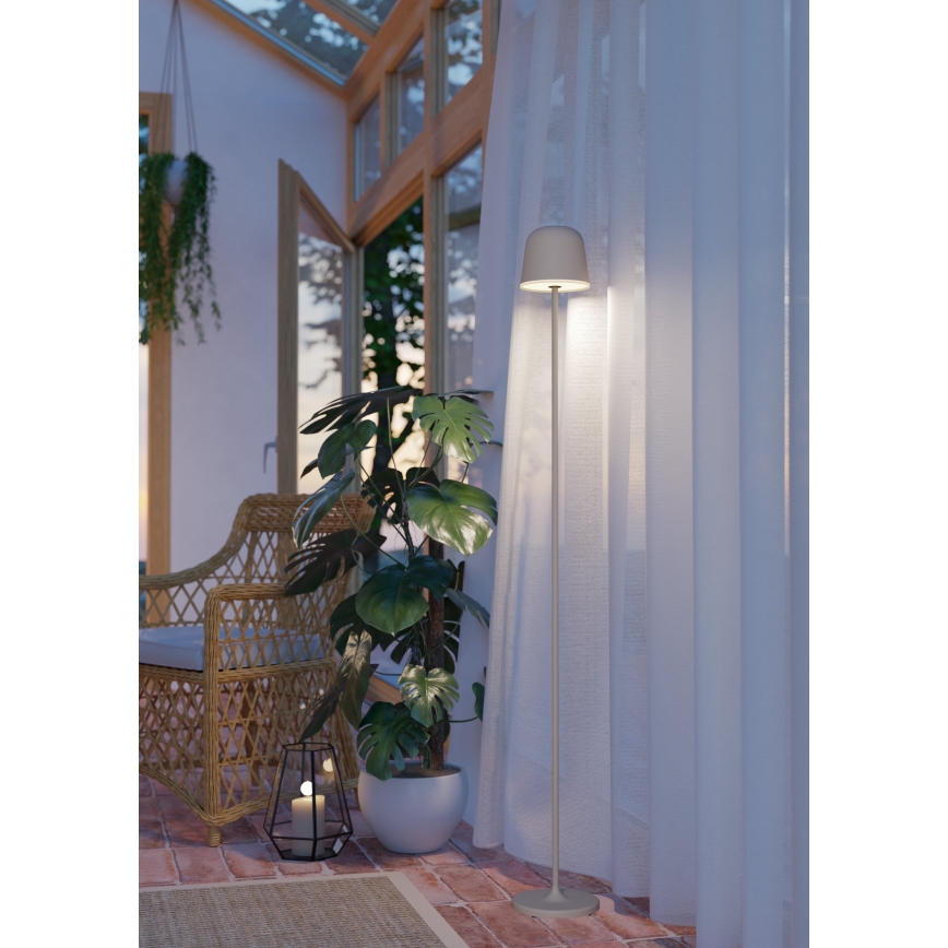 Eglo - LED Hämardatav väli laetav lamp LED/4,3W/5V 2400/3000/4000K IP54 kreemikas